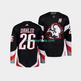 Pánské Hokejový Dres Buffalo Sabres Rasmus Dahlin 26 Adidas 2022-2023 Reverse Retro Černá Authentic